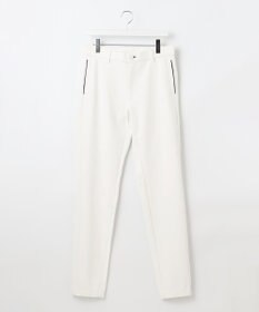 23区GOLF 機能性満載のホワイトパンツ【MEN】【防透・UVケア・撥水】トリコットツイル