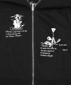 WEGO オフショルグラフィックスウェット