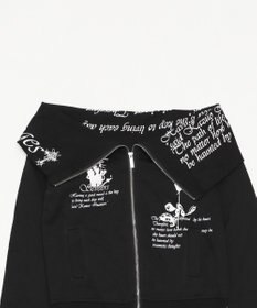 WEGO オフショルグラフィックスウェット