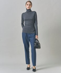 ICB 【裏起毛】 ウォームサテン スティックパンツ