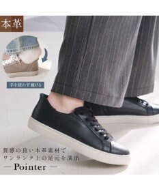 Pointer 本革スライドオンスニーカー
