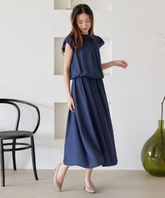 Tiaclasse 【洗える】フリル袖ワンピース