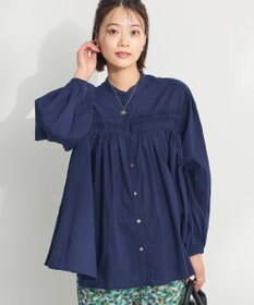 CRAFT STANDARD BOUTIQUE インド綿ピンタックブラウス