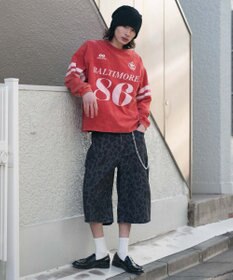 WEGO 【SMLサイズ展開】チェーン付きバルーンショーツ