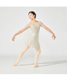 Chacott 【Nela ライン】ハーフスリーブレオタード