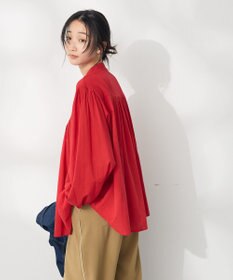 CRAFT STANDARD BOUTIQUE インド綿ピンタックブラウス