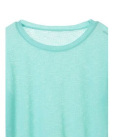 earth music&ecology シアーリブロゴ刺繍プルオーバー