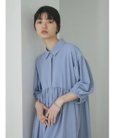 Green Parks ａ．衿付き切り替えワンピース