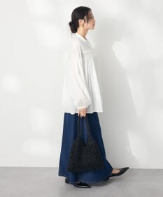 CRAFT STANDARD BOUTIQUE インド綿ピンタックブラウス
