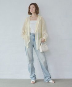 WEGO 【2026年春夏新作】シアーフードシャツ