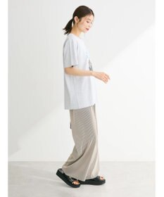 Green Parks セルフカットプリーツ風パンツ