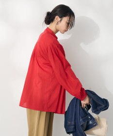 CRAFT STANDARD BOUTIQUE インド綿ピンタックブラウス