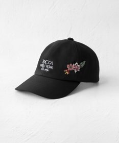 TOCCA 【UV90%以上カット・吸水速乾・抗菌防臭・接触冷感・サイズ調整可・洗える！】EXOTIC FLORAL LOGOCAP キャップ
