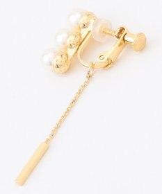 ANY 【WEB限定】パールチェーンイヤリング