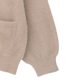 earth music&ecology ラメミニシャギーＶネックカーディガン