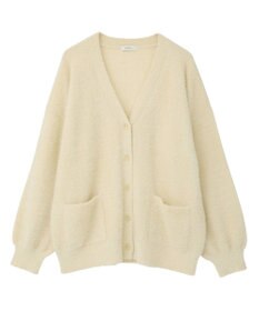 earth music&ecology ラメミニシャギーＶネックカーディガン