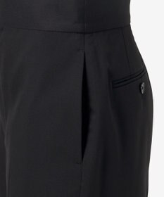 23区 【エステータ】ライトダブルクロス ワイドパンツ