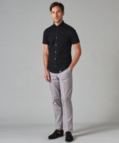 GOTAIRIKU 【吸汗速乾】クールマックス鹿の子 半袖ビズシャツ_ボタンダウン