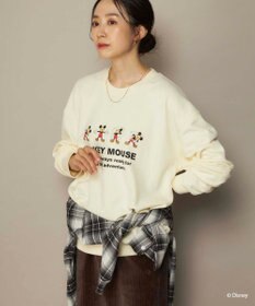 OP／FILA 【ocean pacific】ミッキー/裏毛クルースウェット【Disney/ディズニー】