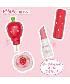 Mother garden マザーガーデン メイク ポーチセット 《ギンガムいちご》