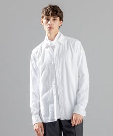 JOSEPH HOMME アロージャガードストレッチ　レギュラーカラーシャツ