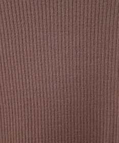 earth music&ecology ＳＥＴ２点リブニットインナー＋チュールプルオーバー