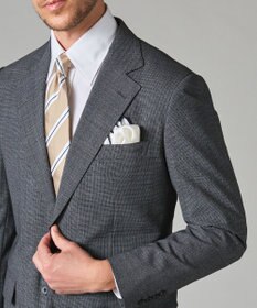 GOTAIRIKU 【形態安定/コンバーチブルカフス仕様】PREMIUMPLEATS_レギュラーカラー 通年ドレスシャツ