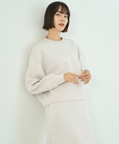 UNFILO L 【2WAY】BEAUTY FORM JERSEY ハーフZIP プルオーバー