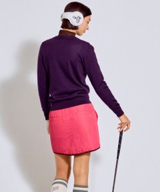 PW CIRCULUS 【WOMEN】Spark cat クルーネックニット ゴルフウェア レディース