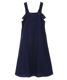 CRAFT STANDARD BOUTIQUE 前後2WAY麻調パネルワンピース