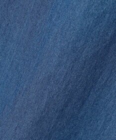 組曲 KIDS 【150-160㎝】 フラワーボタンデニムワンピース