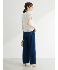 Green Parks ・ＥＬＥＮＣＡＲＥ　ＤＵＥ　デニムワイドパンツ