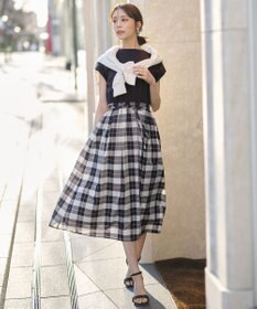 ANY SIS ファブリックドッキング ワンピース