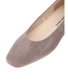 AMERICAN HOLIC 【整履き】スクエアトゥスェードフラットシューズ