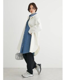 Green Parks 撥水加工　ケア楽ステンカラーミドル丈コート