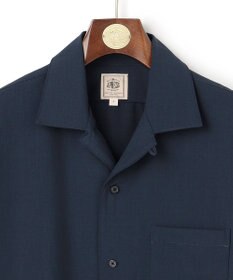J.PRESS MEN 【WEB・一部店舗限定】リネンライク オープンカラーシャツ