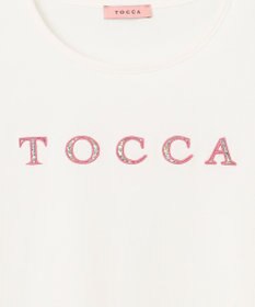TOCCA 【洗える！】TOCCA PATCHWORK LOGO TEE Tシャツ