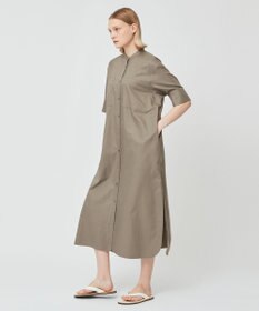 BEIGE， PERSIMMON / シャツワンピース