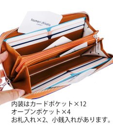 tsumori chisato CARRY コスタリカカエル ラウンドファスナー長財布 【かわいいプリント柄＆刺繍テクニック】