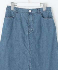 J.PRESS LADIES L 【洗える】4ozライトデニム スカート