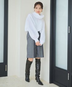 #Newans リラックスフィットタートルネックブラウス