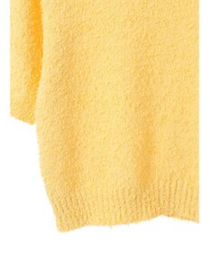 earth music&ecology ツイストブークレ半袖プルオーバー