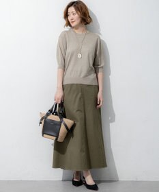 23区 S 【WEB&一部店舗限定カラーあり】ストレッチギャバ チノ スカート