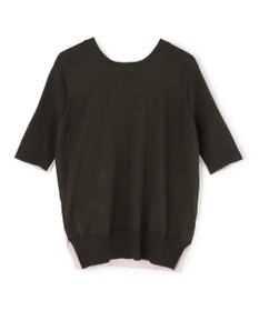 BEIGE， JULIE / コットンシルク 2WAY半袖ニット