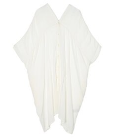 earth music&ecology レーヨンビッグシャツチュニック