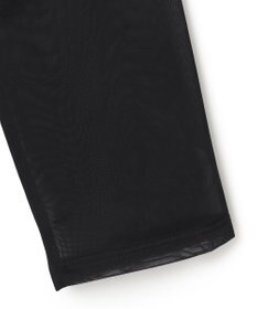 ICB L 【洗える】 マットトリコットチュール シアーカットソー