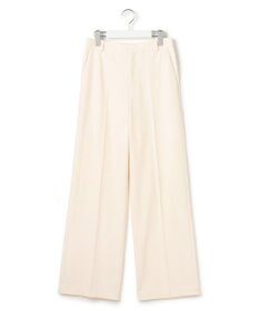 23区 【滝沢眞規子さん着用/洗える】ウォームストレッチ ワイド パンツ