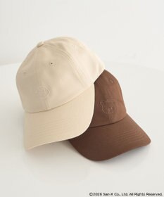 earth music&ecology 【予約】リラックマ×earth ワンポイント刺?キャップ