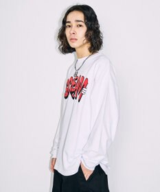 WEGO 【SETITEM】アクセ付きグラフィックロンT