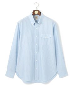 J.PRESS MEN 【KANEMASA JERSEY】【きちんと見え、快適な着心地】ストライプジャージ ボタンダウンシャツ / JAPAN MADE